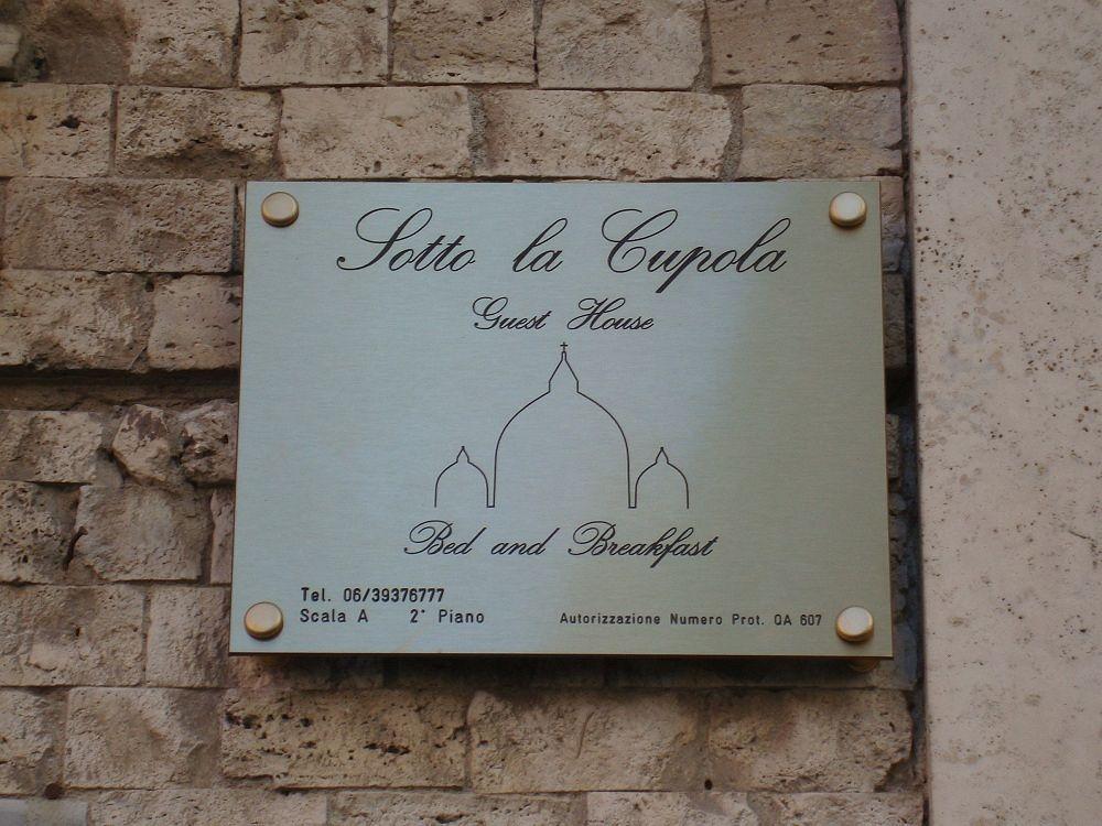Sotto La Cupola Acomodação com café da manhã Roma Exterior foto